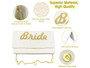 Bride Beaded Sparkle White Clutch