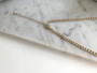 Multi Strand Chains Opera Leaf Petals Necklace