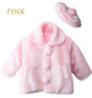 2-piece Faux Fur Bolero, Beret Hat