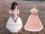 Sparkle Drop Shoulder Tulle Gown