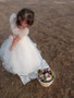 Sparkle Drop Shoulder Tulle Gown