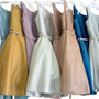 Sparkle Tea Length Dress, Enchanted Blues & Lilac