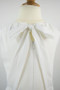 White Blue Bow Wings Jumpsuit with Belt