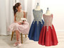 Lace Sequins Sparkle Dress, Size 4-14