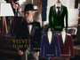 Boy Slim Fit Velvet Blazer, Indigo