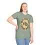 Sleepy Sloth Cotton Graphic T-Shirt