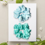 Whimsical Blue Scrunchie