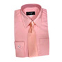 Boy Shirt and Tie Regular Fit, Pink