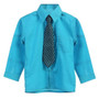 Boy Shirt and Tie Regular Fit, Blue