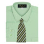 Boy Shirt and Tie Regular Fit, Gold Green
