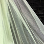 Butterfly Sage Green Off Shoulder Draped Sleeves Tulle Ballgown