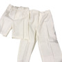 Baby to Teen 3-piece Guayabera Virgen Shirt Shorts Pants Set, Ivory