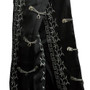 6-piece Black Charro Mariachi Suit with Sombrero Hat