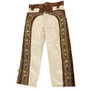 6-piece Suede Charro Mariachi Suit with Sombrero Hat
