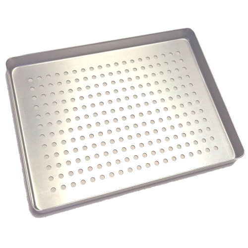 Tray Perforated Silver