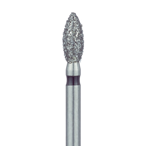 830H Diamond Bur Bud, pointed football for Turbine (FG)