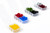 Colour Code Rings Assortment, 50 of each colour, 400 pcs