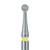 801C Diamond Bur Round for Contra Angle (RA)