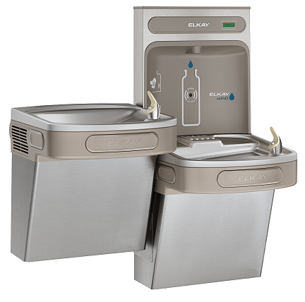 Elkay EZSTL8WSSK EZH2O Bottle Filling Station, Versatile BiLevel EZ