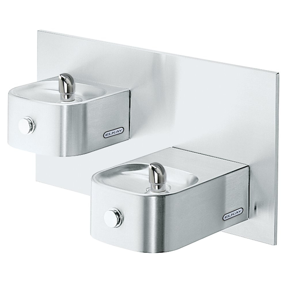Elkay EDFP217FPK Drinking Fountain, Soft Sides, Bi-Level, Freeze