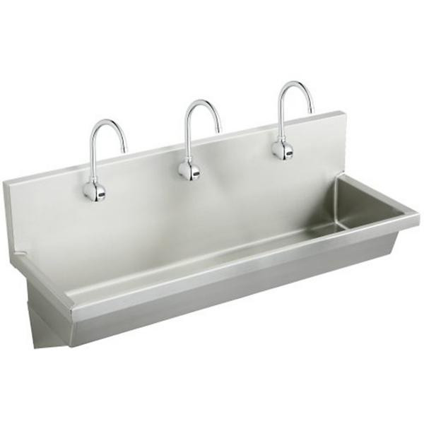 Elkay EWMA6020SACTMC, Multiple Station Commercial Wash Sinks