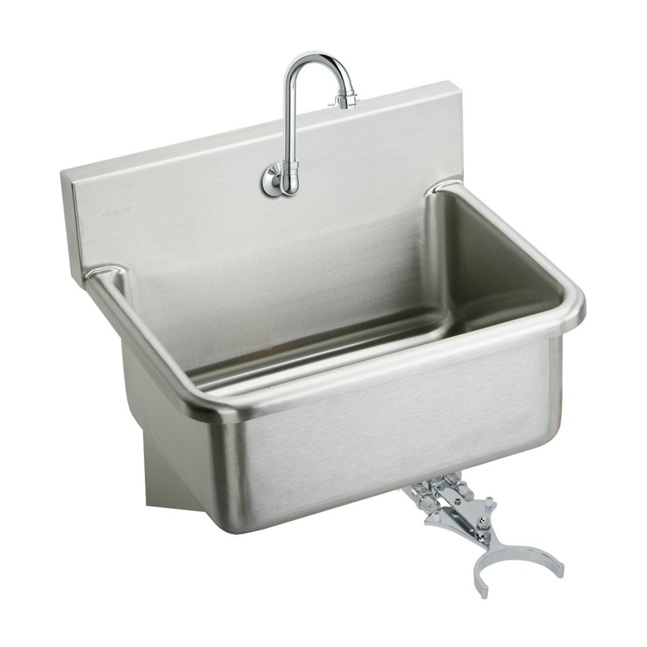 Elkay EWS2520KC, Wall Scrub-Up Sink, Knee Control Package