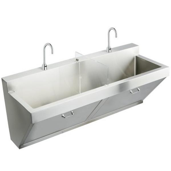 Elkay EWSF26026SACC, Commercial Wash Sinks, Scrub-Up Sink, Sensor