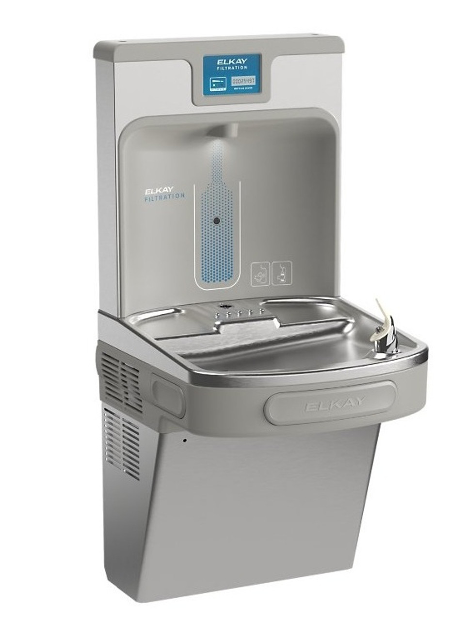 Johnny&#39;s - ELAIZA Elkay LZS8WSSP Filtered Enhanced EZH2O Bottle Filling