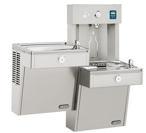 Elkay LZSTL8WSLP Filtered Enhanced EZH2O Bottle Filling Station with Bi