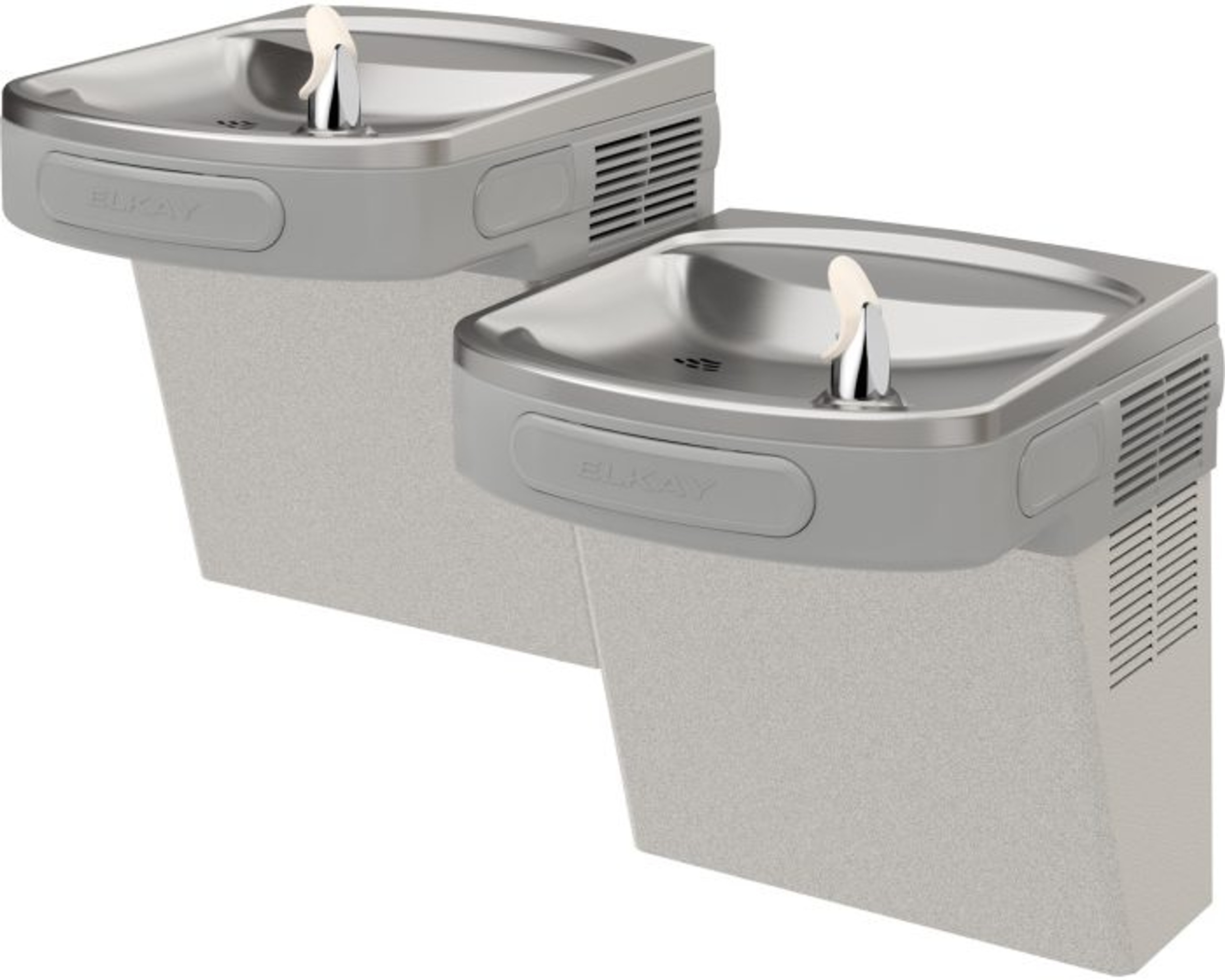 Elkay EZSTL8LC Refrigerated Drinking Fountain, Versatile Wall Mount Bi