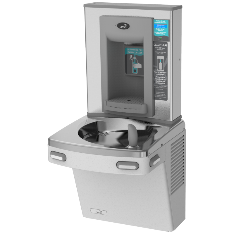 Sunroc ADA8ACB Split Level 8 GPH Refrigerated Drinking Fountain