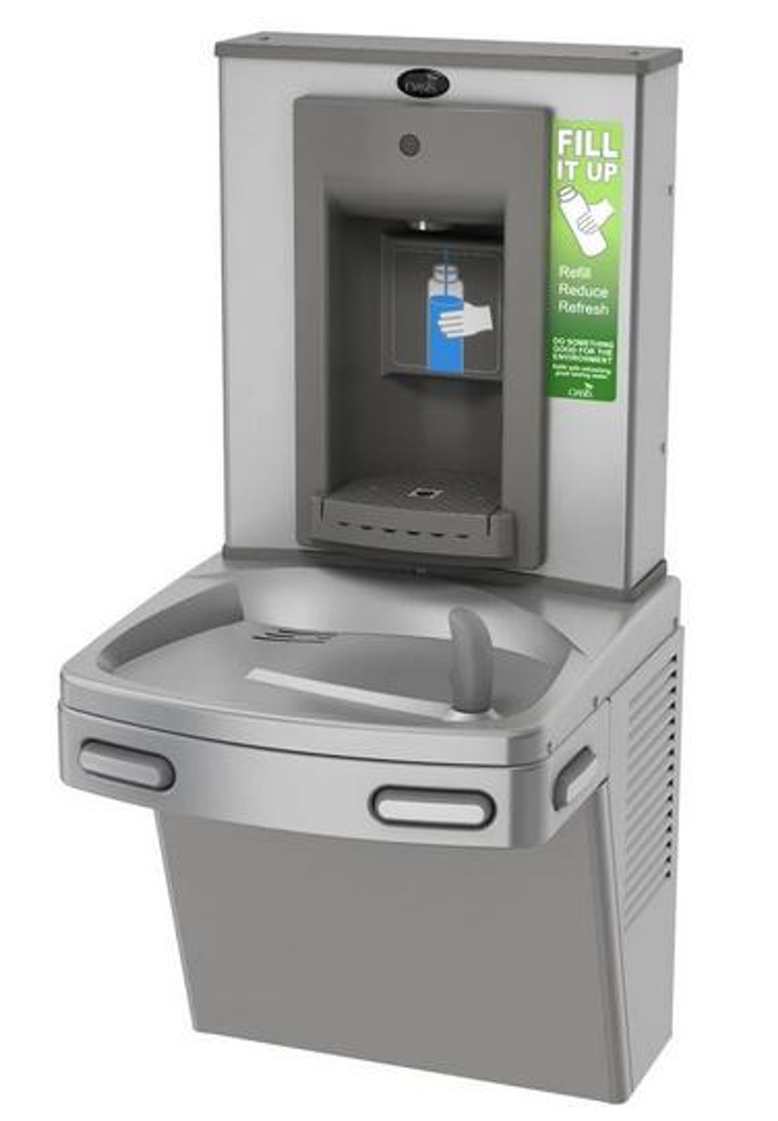 Oasis PG8SBF STN VersaFiller Water Cooler, Refrigerated Drinking