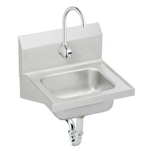 Elkay CHS1716SACTMC, Hand Wash-Up Commercial Sink, Sensor Faucet