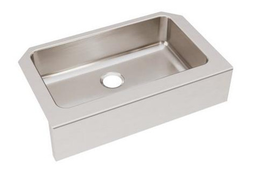 Elkay ELUHFS2816 Lustertone Classic Stainless Steel 33" x 20-1/2" x 8", Single Bowl Farmhouse Sink