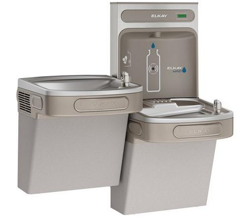 Elkay EZSTLDDWSLK EZH2O Bottle Filling Station, Versatile Bi-Level