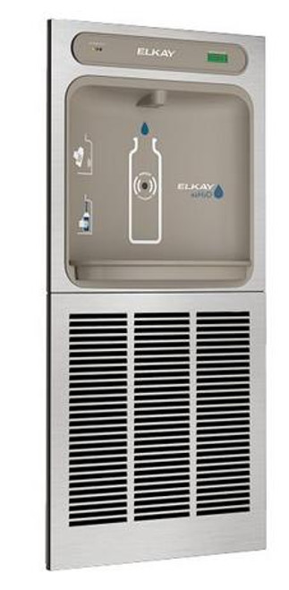 Elkay EZWSM8K EZH2O Bottle Filling Station, 8.0 GPH, ADA, GreenSpec Listed, Refrigerated, Includes Mounting Frame