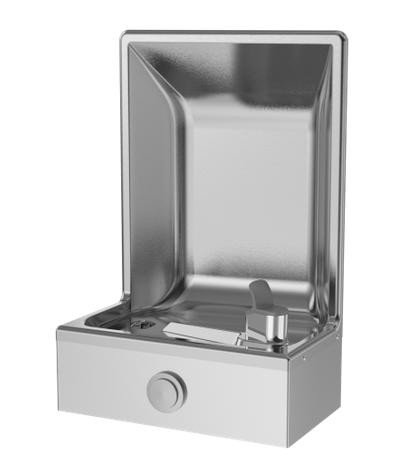 Oasis FLF202PM Drinking Fountain Cuspidor Combo, Semi Recessed