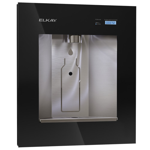 Elkay LBWD06BKK ezH2O Liv Built-in Filtered Water Dispenser, Residential Use, Remote Chiller, 1.5 GPH, Midnight Elkay LBWD06BKK ezH2O Liv Built-in Filtered Water Dispenser, Residential Use, Remote Chiller, 1.5 GPH, Midnight