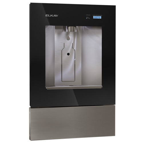 Elkay LBWDC00BKC ezH2O Liv Pro In-Wall Commercial Filtered Water Dispenser, Non-refrigerated, Midnight Elkay LBWDC00BKC ezH2O Liv Pro In-Wall Commercial Filtered Water Dispenser, Non-refrigerated, Midnight