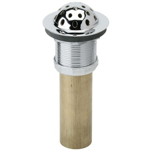 Elkay LK177 Sink Drain Fitting, 2" Opening, Chrome Plated Brass Beehive Strainer and Tailpiece