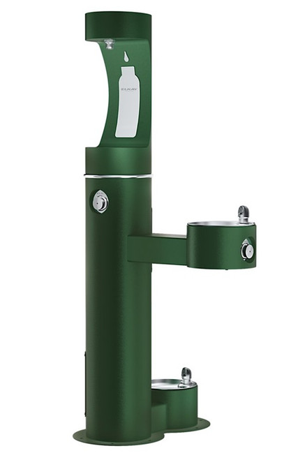 Elkay LK4420BF1UEVG Outdoor ezH2O Upper Bottle Filling Station