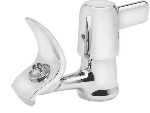 Elkay LKVRBH1141A Commercial Faucet, Classroom, Lever Activated, Metal Bubbler, Chrome Plated, ADA