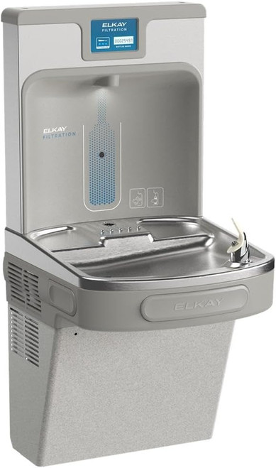 Elkay LZS8WSLP Filtered Enhanced EZH2O Bottle Filling Station with