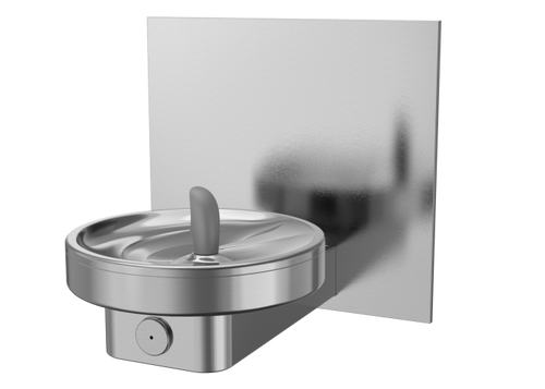 Oasis M140R RADII Modular Drinking Fountain, Antimicrobial Copper Push Button, ADA Compliant, (Non-Refrigerated)