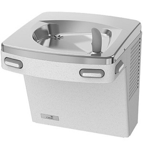 Oasis PGAC Energy Efficient Barrier Free Drinking Fountain, Non-Filtered, Non-Refrigerated, Greystone