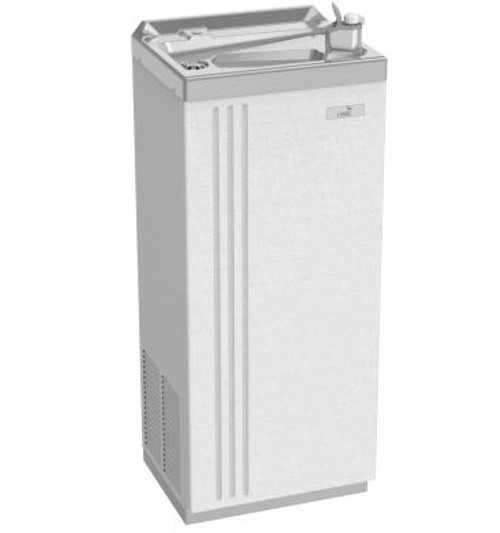 Oasis PLF16FAW Water Cooled Condenser for High Temp and Dust, Refrigerated Drinking Fountain, 15.7 GPH, Greystone