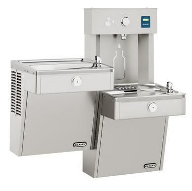 ルチル エレスチャル ストロー Elkay LVRCTL8WSK EZH2O Bottle Filling Station with Refrigerated