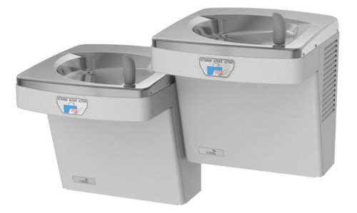 Oasis PGF8ACSLTT VersaCooler II Contactless Refrigerated Drinking Fountain, Sensor Activated, Touch Free, Filtered, Greystone