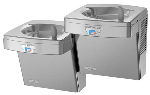 Oasis PGF8ACSLTT STN VersaCooler II Contactless Refrigerated Drinking Fountain, Sensor Activated, Touch Free, Filtered, Stainless Steel