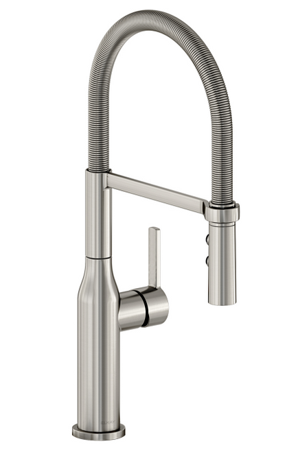 Elkay LKAV1061LS Avado Single Hole Kitchen Faucet with Semi-professional Spout and Forward Only Lever Handle Lustrous Steel